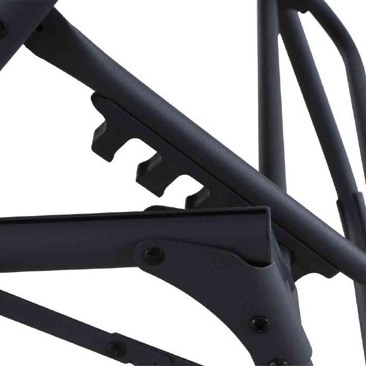 SIENA GARDEN Campingliege + Comfort grau